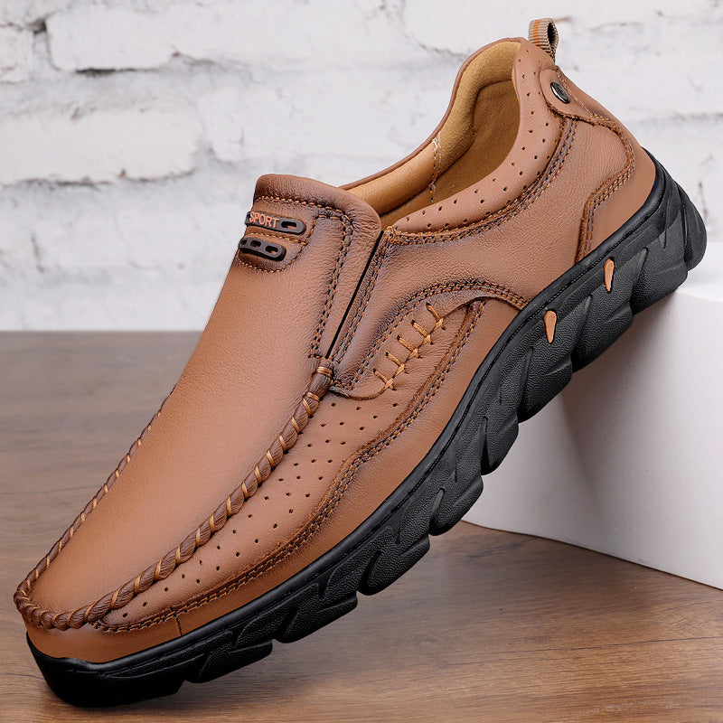 Handgemachte Casual-Lederschuhe für Herren