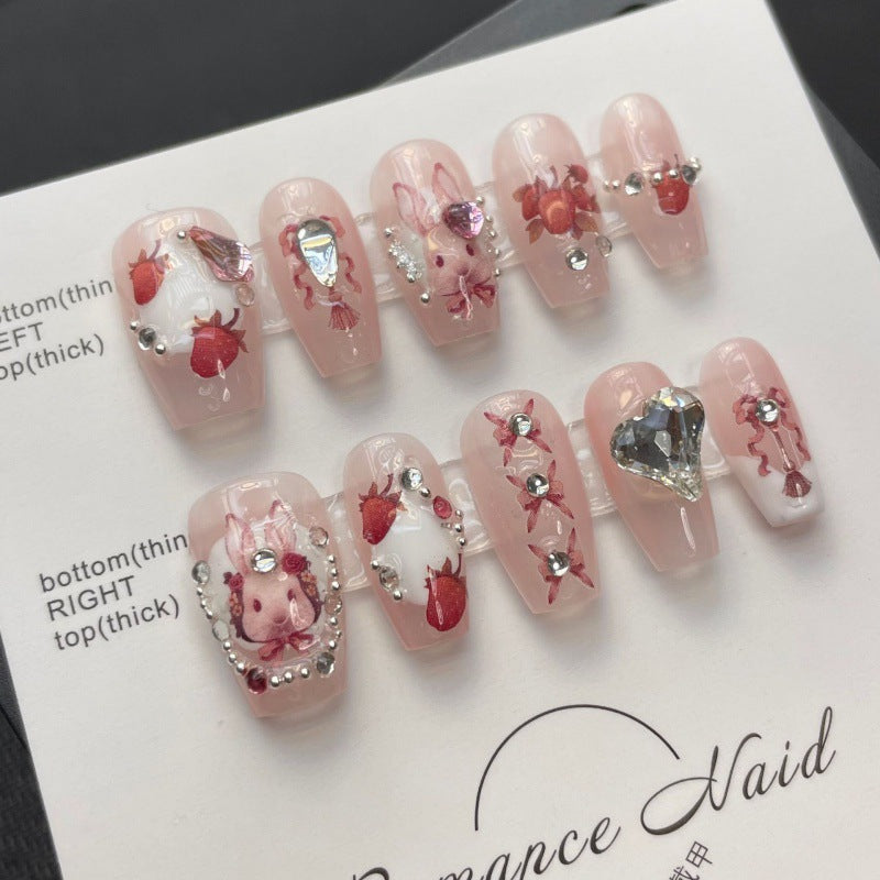 Alice Wonderland aufklebbare Nägel | LuxeStyle