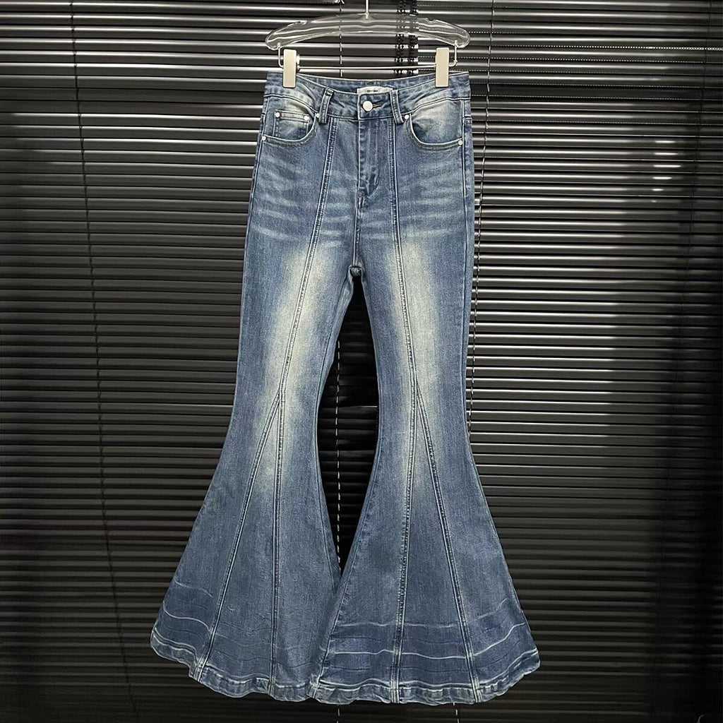 Retro Jeans mit Elaschanbund