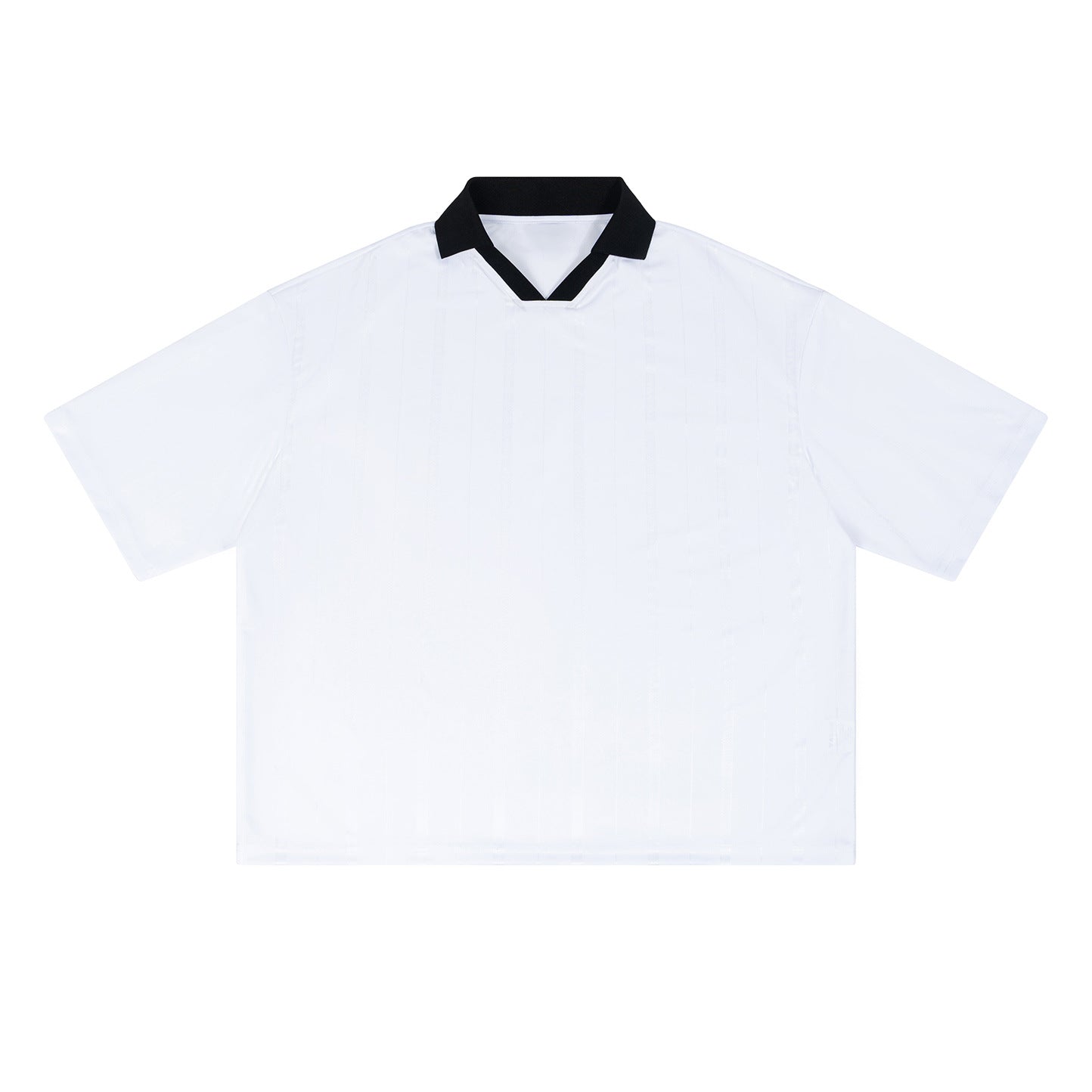Kontrast-Kragen Sport Top