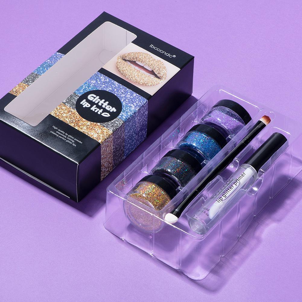 Glitzer-Lipgloss Set für langanhaltende Glanzlippen – Bild 4 | LuxeStyle