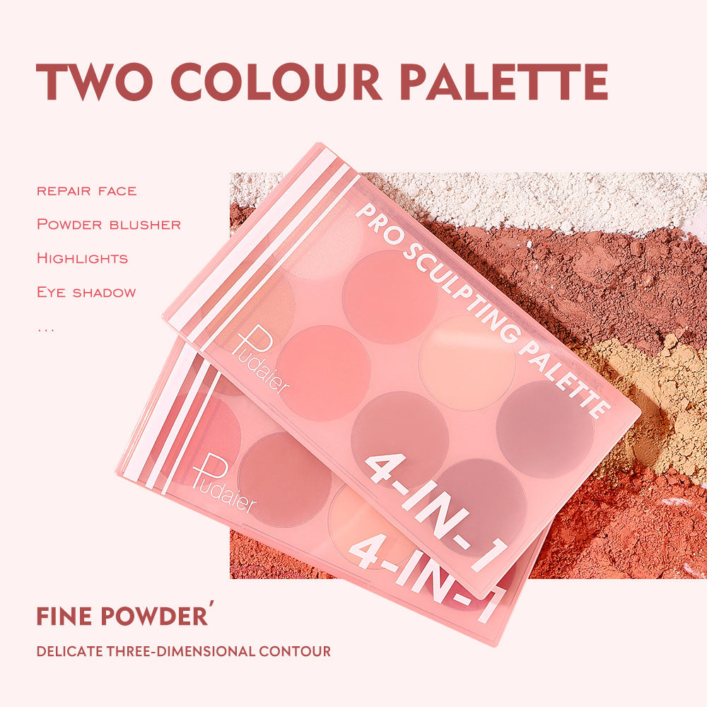 Lidschatten-Palette – 8 natürliche Nude-Farben – Bild 7 | LuxeStyle