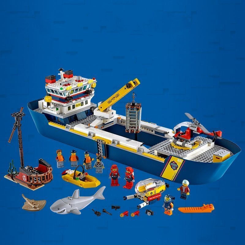 Ozean Abenteuer Bausteine Riesenschiff – Bild 5 | LuxeStyle