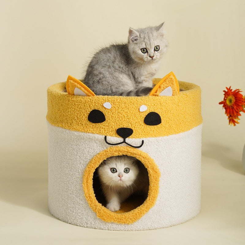 Katzen-Klettergerüst mit Liegemulde
