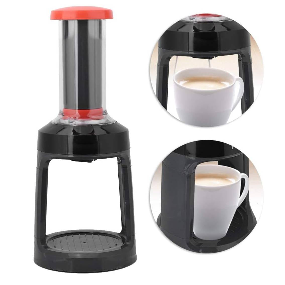 Kompakte Hand-Kaffeemaschine für Kapseln & Pulver