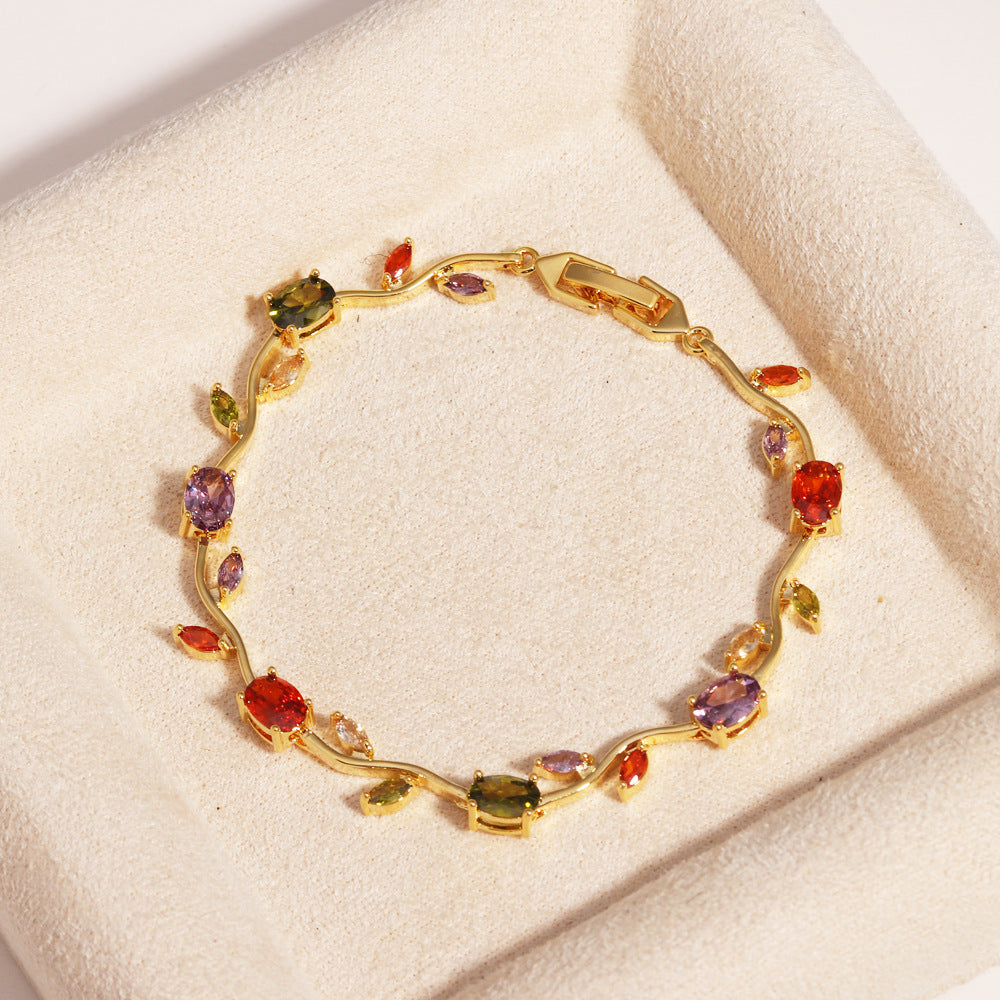 Verstellbares Zirkon-Armband – Bild 13 | LuxeStyle