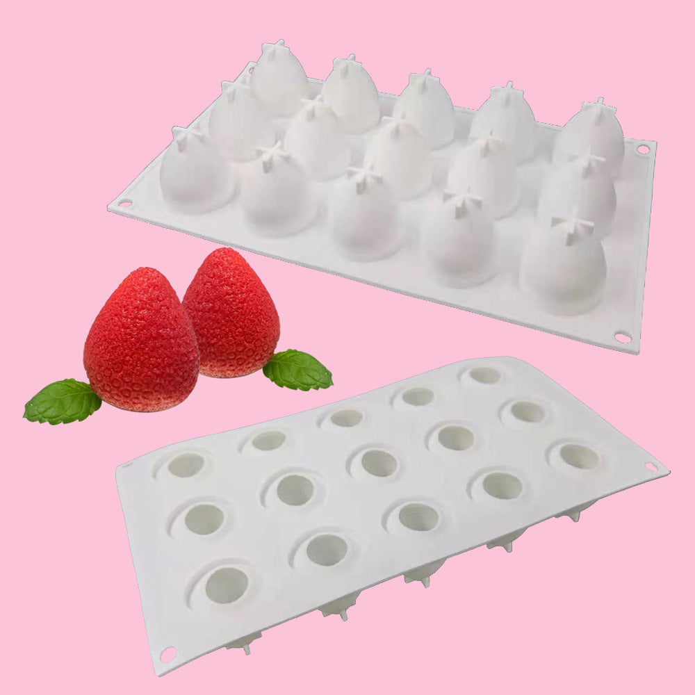 Silikonform für Erdbeer-Mousse – Bild 8 | LuxeStyle