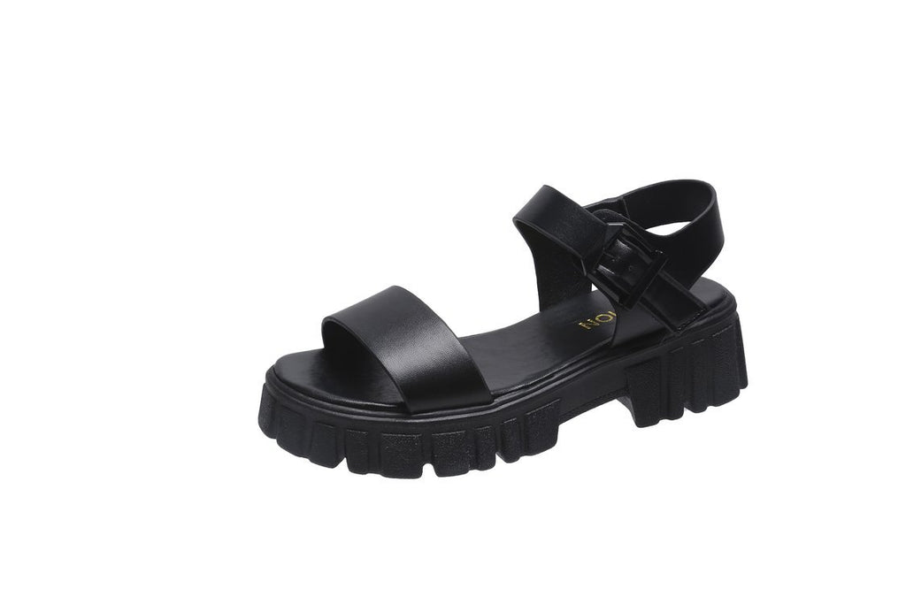 Sommer-Sandalen mit flachem Absatz – Bild 5 | LuxeStyle