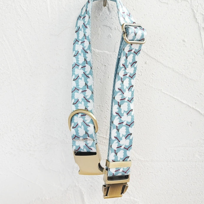 Halsband für Hunde mit Jasmin-Print – Bild 4 | LuxeStyle