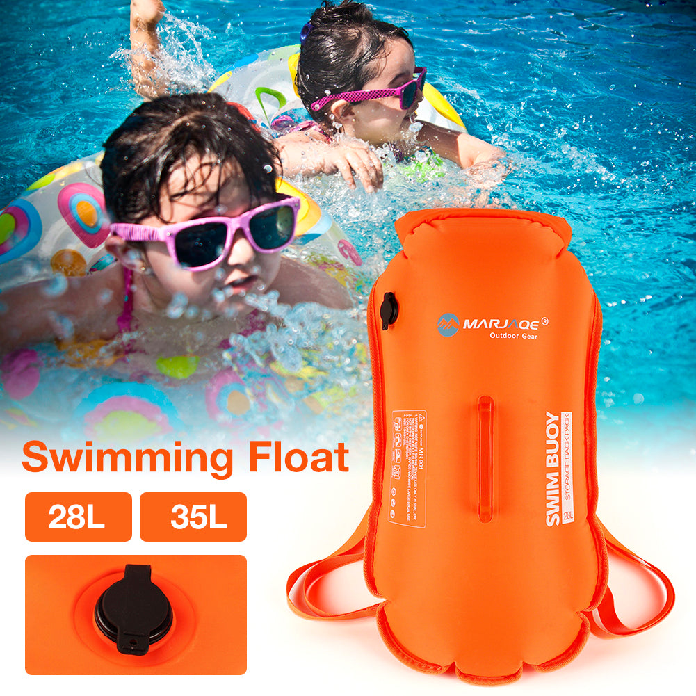 Schwimmboje mit Doppelairbag & Rucksack – Bild 3 | LuxeStyle