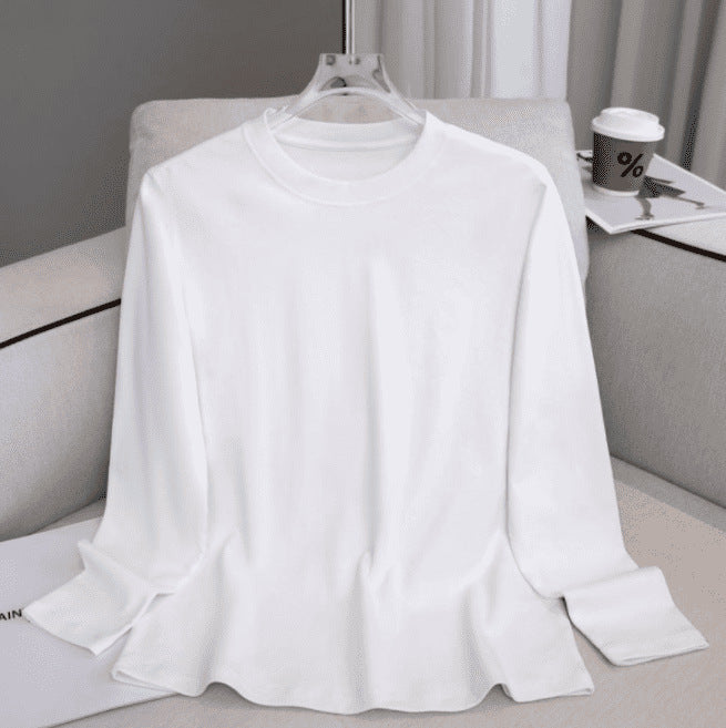 Unisex Langarmshirt aus Baumwolle