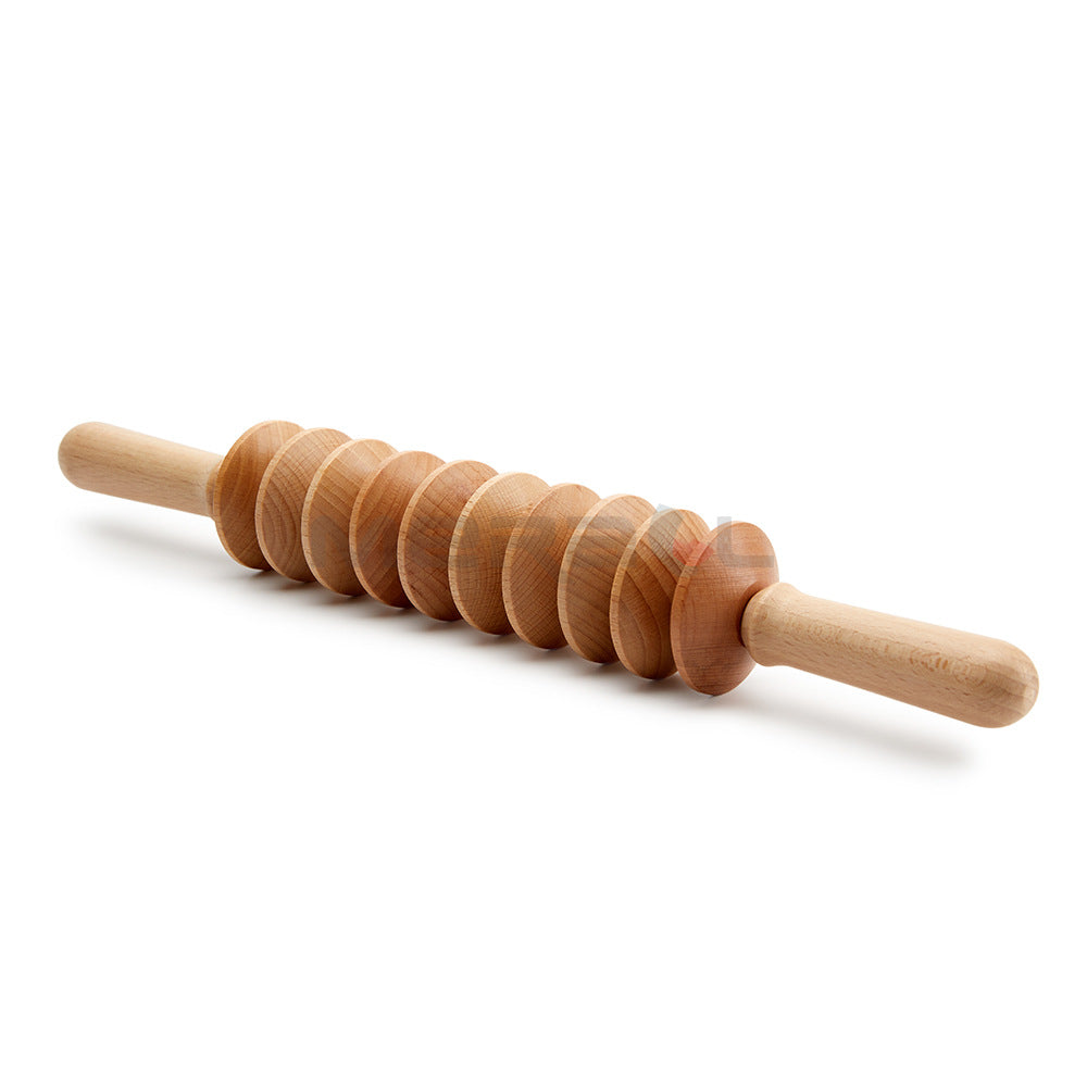 Hölzerner Massage-Roller für Gesicht und Körper – Bild 7 | LuxeStyle