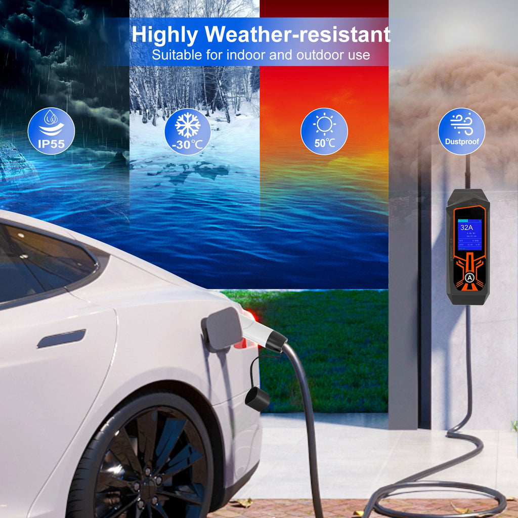 EV Ladebox mit Fahrzeug- und Haushaltsanschluss