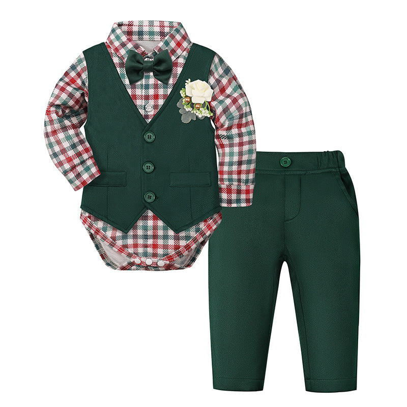 Baby Anzug Set mit Fliege – Bild 4 | LuxeStyle