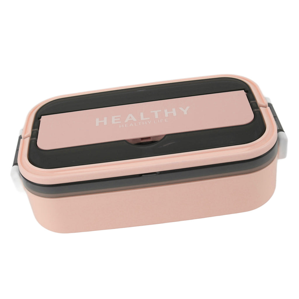 Bento Lunchbox aus 316 Edelstahl, 700ml, Babyrosa