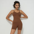 Damen trägerloser Yoga-Jumpsuit