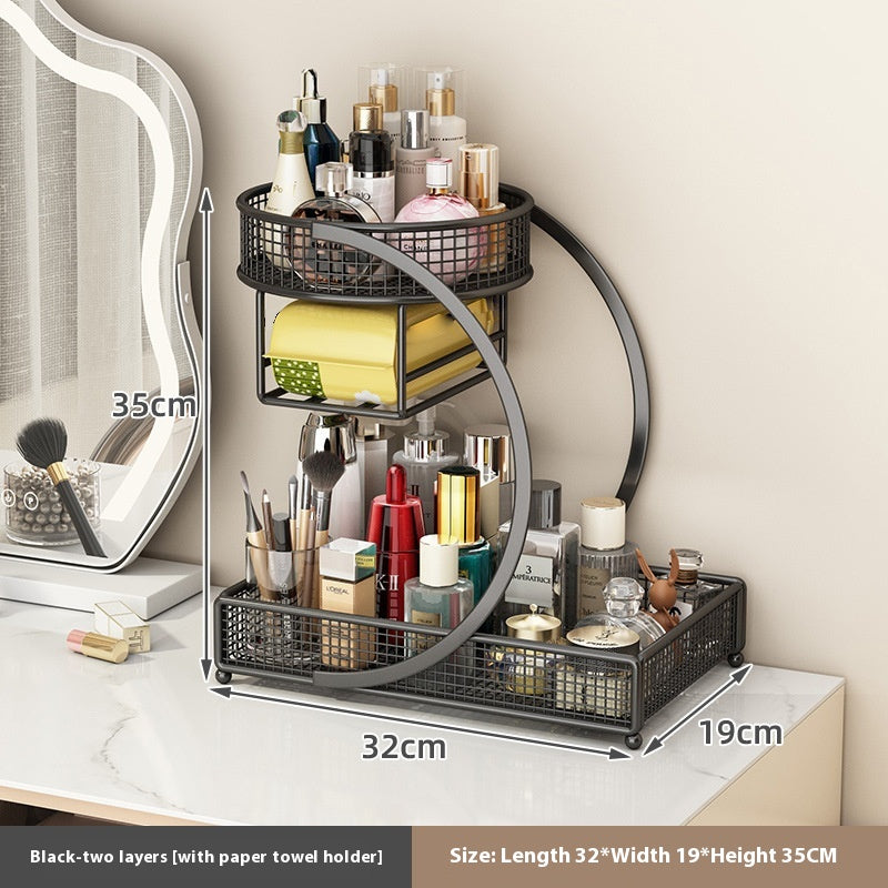 Minimalistischer Kosmetik-Organizer aus Metall – Bild 13 | LuxeStyle