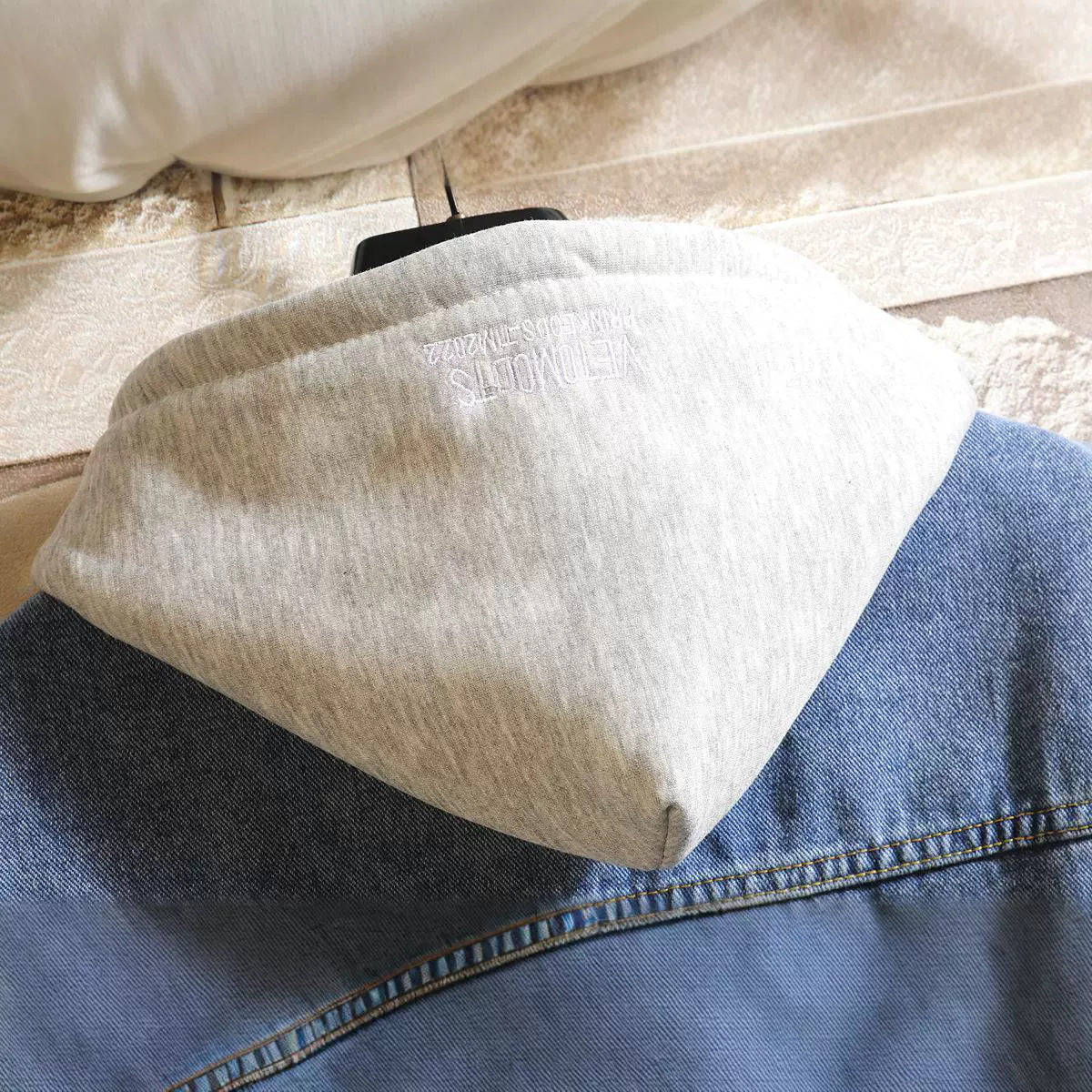 Herren Hoodie-Jacke ohne Ärmel