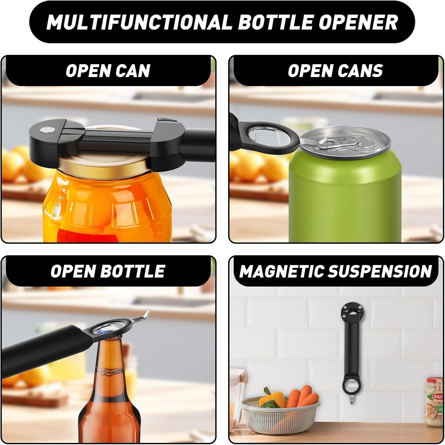 Magnetischer Flaschenöffner 3-in-1 Multi-Tool – Ansicht 8