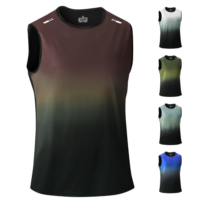Ärmelloses T-Shirt für Outdoor-Training, Fitness & Basketball