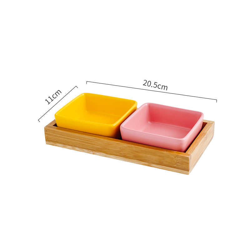 Katzenbowl mit Holzstütze – 200 ml – Bild 9 | LuxeStyle