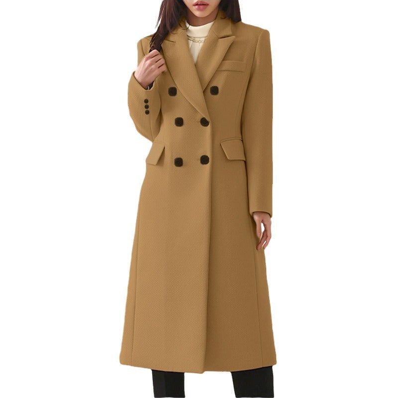 Eleganter Wollmantel für Damen