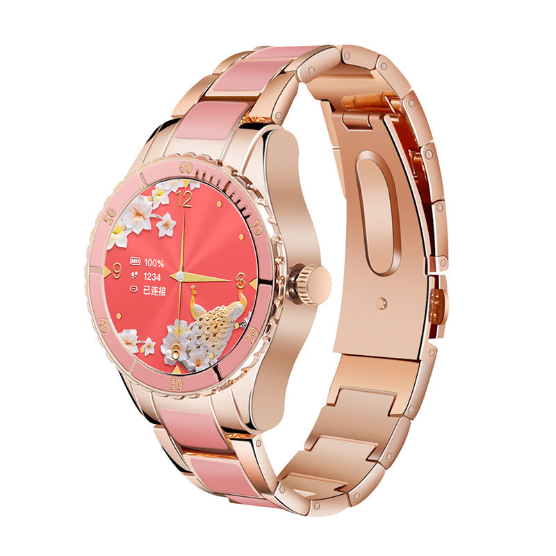 Smartwatch für Frauen mit Bluetooth & Herzfrequenz | LuxeStyle