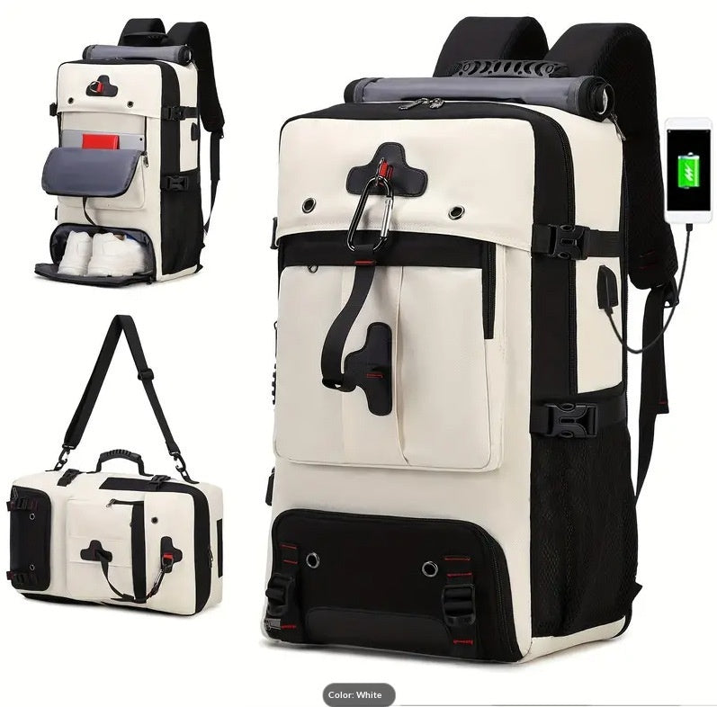 Outdoor-Wanderrucksack 60 L, wasserdicht – Bild 10 | LuxeStyle
