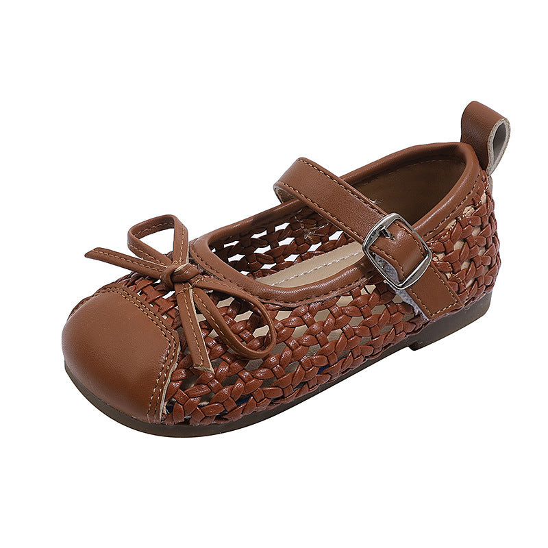 Prinzessinnen-Schuhe mit Strick-Zehenbox und Schleife – Bild 7 | LuxeStyle