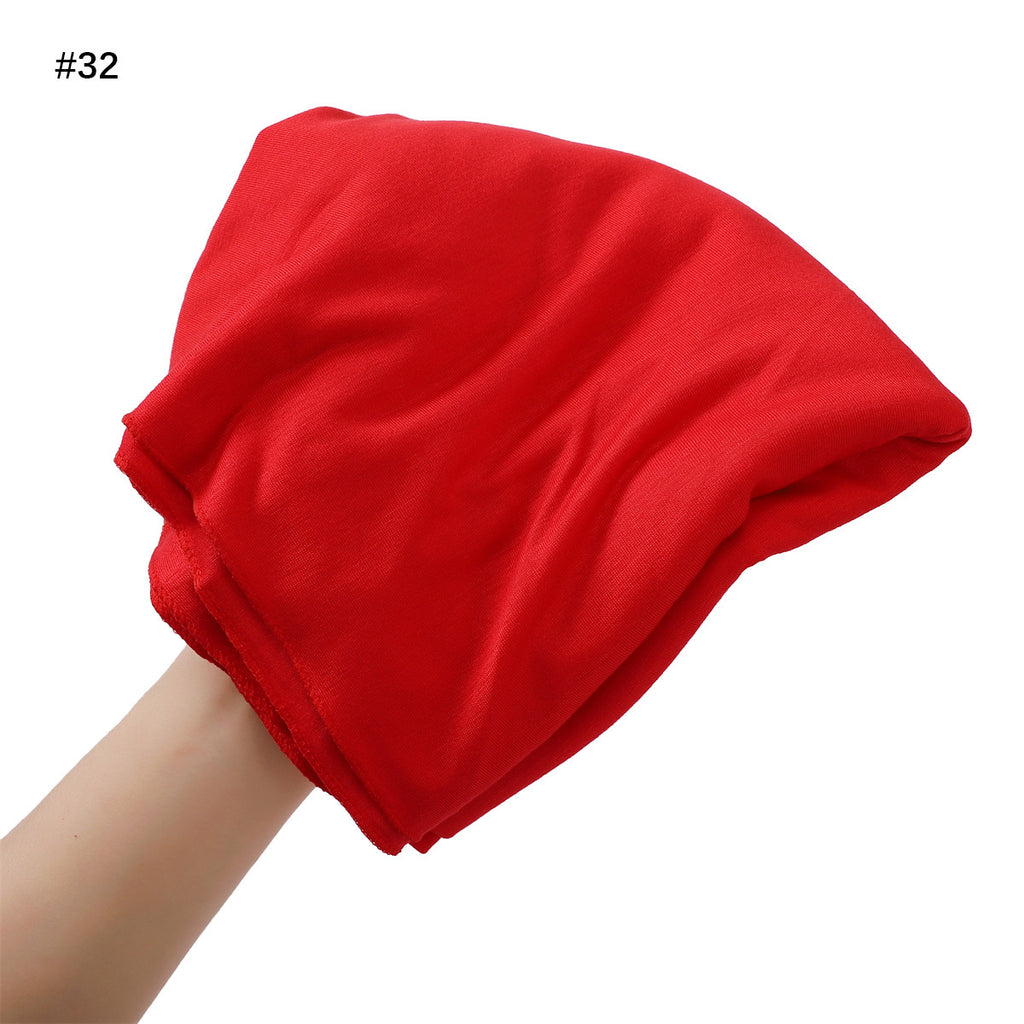 Unifarbener Kopftuch-Turban aus Modal – Bild 6 | LuxeStyle