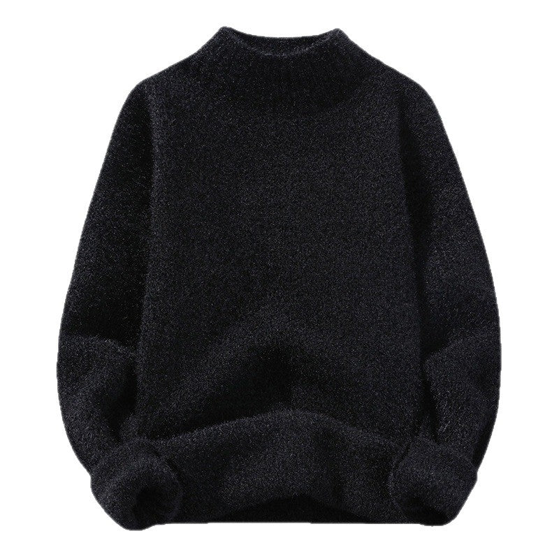 Modecasual Einfarbig Rundhals Pullover