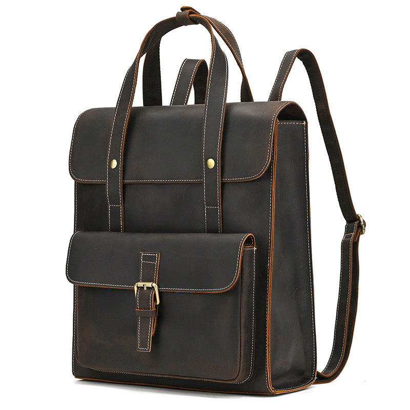 Lederrucksack für Alltag und Reisen