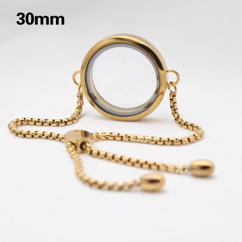 Gau Box Armband mit Goldfaden-Drehung – Bild 3 | LuxeStyle