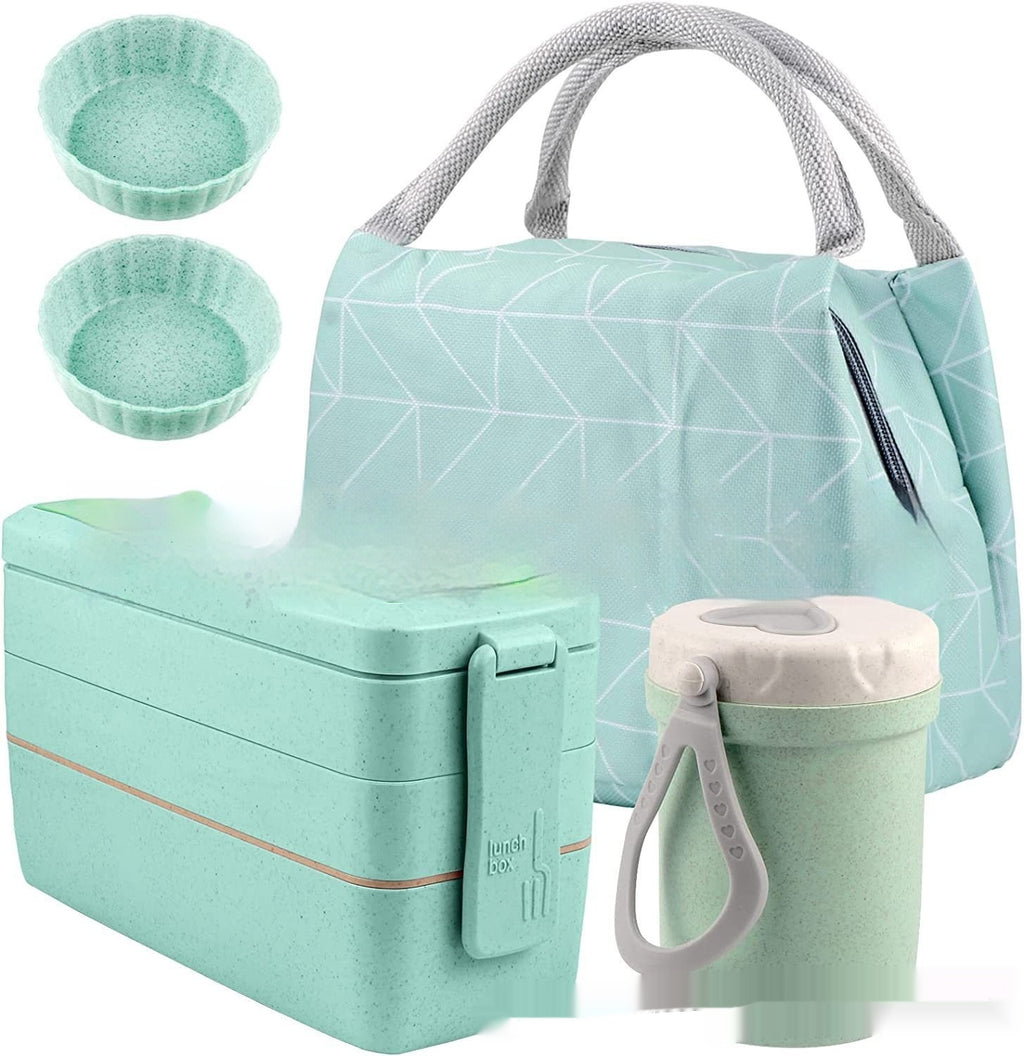 8-teiliges Bento Box Set mit Thermotasche | LuxeStyle
