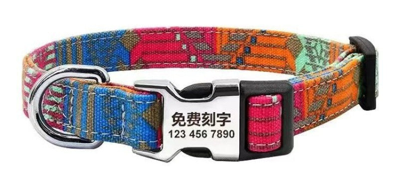 Halsband für Hunde, verstellbar, gestreift – Bild 4 | LuxeStyle