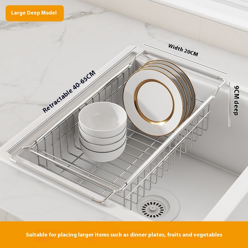 Stahl-Teleskop-Entwässerungsständer für Küche – Bild 6 | LuxeStyle