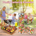 Rollender Grillkorb-Set aus Edelstahl – Ansicht 2