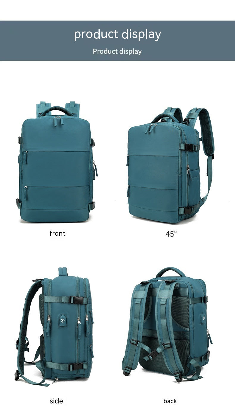 Leichter Nylon-Reiserucksack mit Nass-/Trockenfach