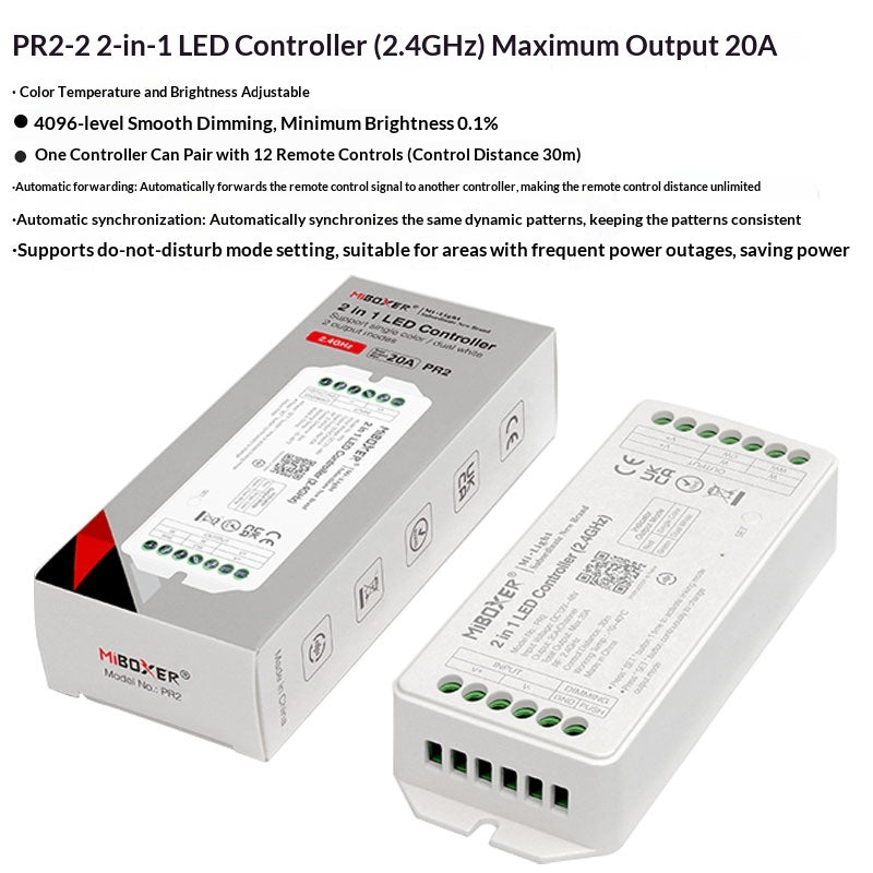 Intelligenter Fernbedienungs-Dimmer mit Farbwechsel – Bild 8 | LuxeStyle