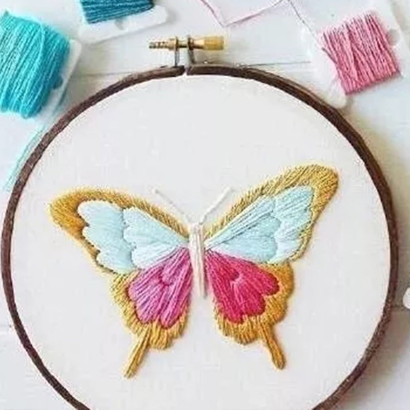 Stickset «Blumenwiese» für Einsteiger