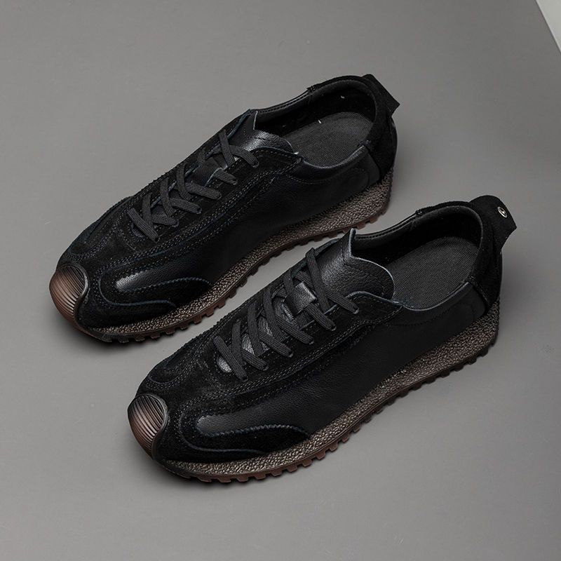 Leder-Sneaker im Retro-Look für Herren – Bild 5 | LuxeStyle