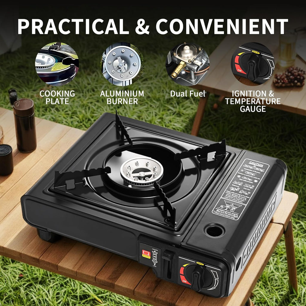 Outdoor Camping Gaskocher mit Einzelbrenner