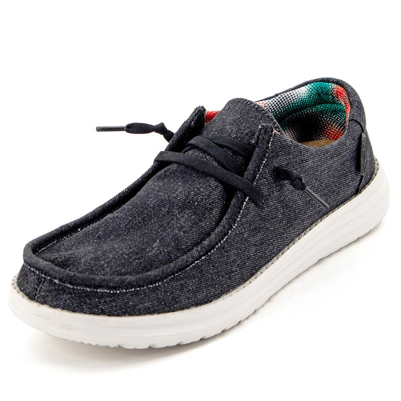 Herren Loafer Canvas Casual Schuhe – Bild 2 | LuxeStyle
