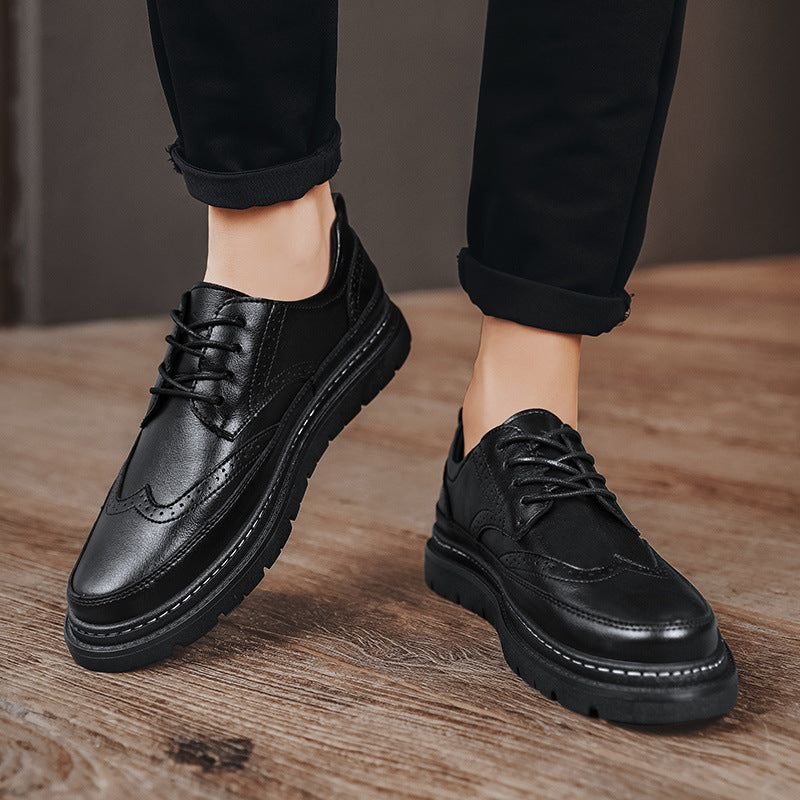 Brogue Leder Business-Schuhe für Herren – Bild 4 | LuxeStyle