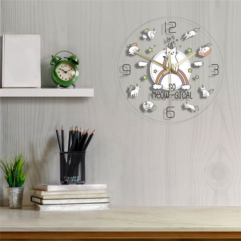 Acryl-Wanduhr 30 × 30 cm, modern, ohne Licht – Bild 3 | LuxeStyle