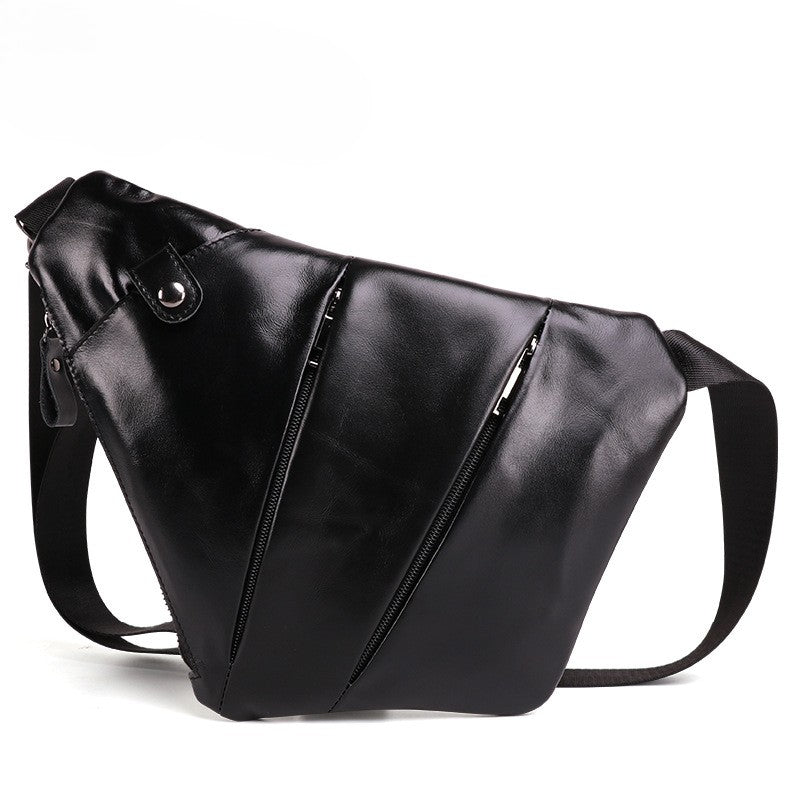 Crossbody Tasche aus echtem Rindsleder mit mehreren Taschen – Bild 3 | LuxeStyle