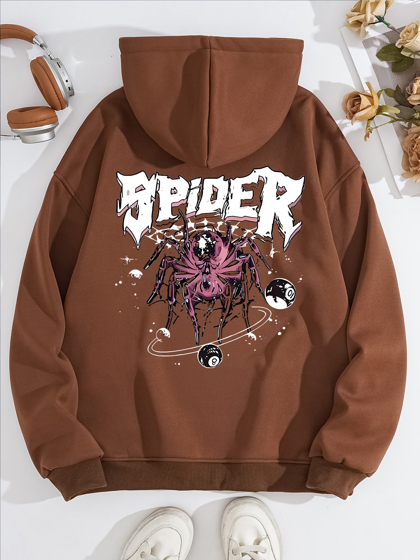 Kapuzenpullover mit langen Ärmeln