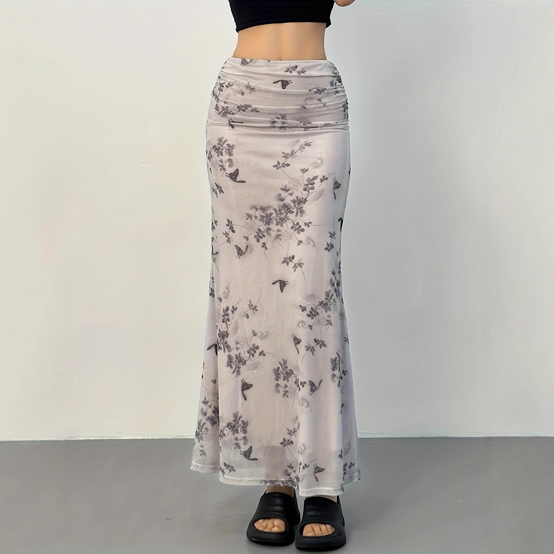 Polyester-Rock mit digitalem Print