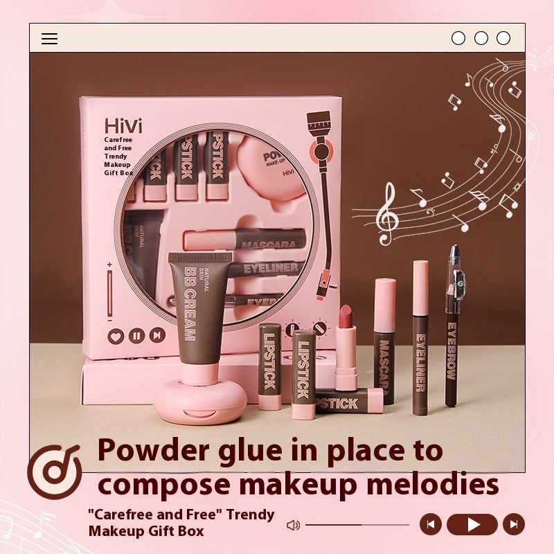 Lippenstift Puder Beauty Geschenkset