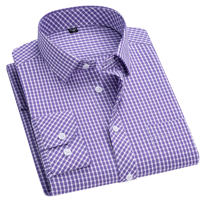 Herren Langarmhemd mit Karomuster – Bild 9 | LuxeStyle